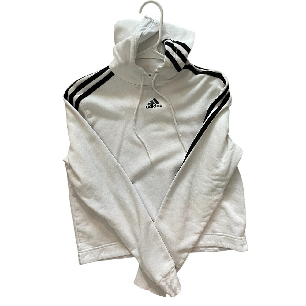adidas crop sweatshirt size small